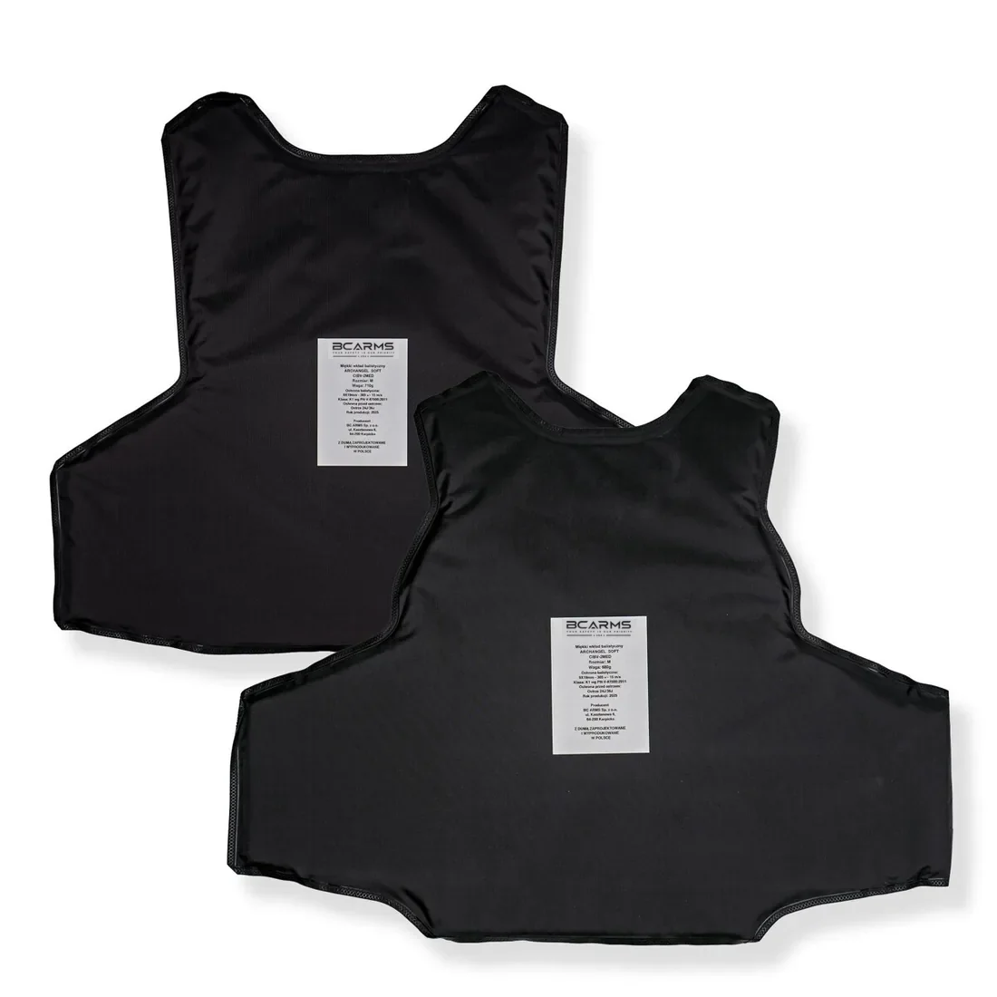 Set of K1 ballistic panels for CIBV2-MED vests